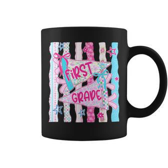 1St Grade Girls Back To School First Grade Teachers Kids Coffee Mug - Thegiftio UK