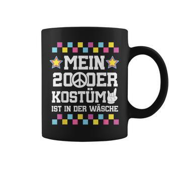 2000Er Outfit Damen 2000Er Geschenke Herren Retro Party Chwarz Erwachsene Tassen - Geschenkecke
