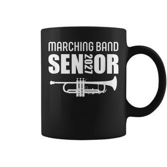 2027 Senior Trumpet Player Marching Band Coffee Mug - Thegiftio UK