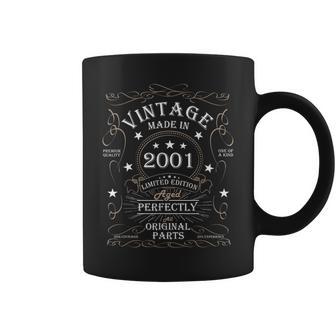 25 歳の誕生日レトロ限定版男性女性ヴィンテージ 2001 コーヒーマグ - Kawaiitshirt