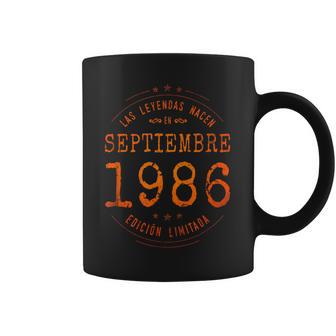 36 Ans Homme Les Légendesont Nées Eneptembre 1986 Tasse - Cadeauxyz