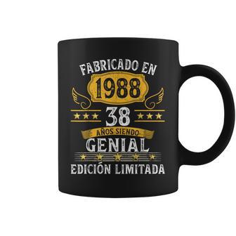 38 Años Cumpleaños Hombres Es Fabricado En 1988 Taza de café - Regaloses
