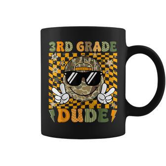 3Rd Grade Dude First Day Of School Camo Peace Sign Boy Coffee Mug - Thegiftio UK