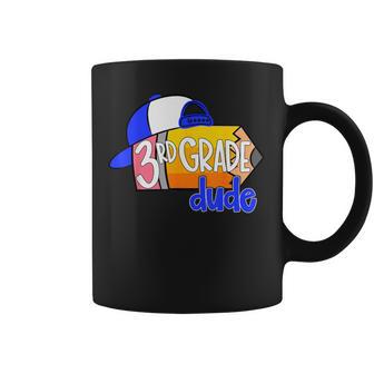 3Rd Grade Dude Pencil First Day Of School For Boys Coffee Mug - Thegiftio UK