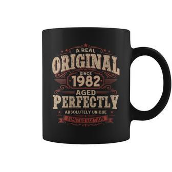 44 Anniversaire Cadeau Homme Et Intage Année 1982 Tasse - Cadeauxyz