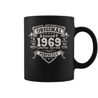 55 Cumpleaños Regalo Hombre Original Agosto Año 1969 Taza de café - Regaloses