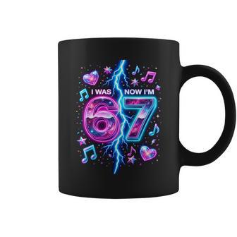 I Was 6 Now Im 7 Year Old 7Th Birthday Bootleg 6 7 Birthday Coffee Mug - Thegiftio UK