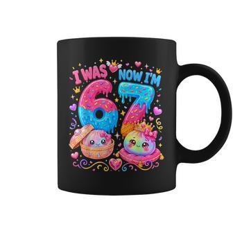 I Was 6 Now I'm 7 Birthday Girl Dumpling Kawaii For Kid Coffee Mug - Thegiftio UK