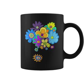 60Er & 70Er Retro Flower Power Tassen - Geschenkecke