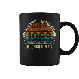 63Th Birthday Vintage 1963 Original Parts Coffee Mug - Thegiftio UK