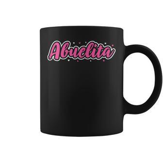 Abuelita Abuelita Tipografía Rosa Para Abuela Taza de café - Regaloses