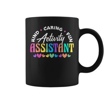 Activity Assistant Appreciation s -Adults Black Cotton 65 Polyester 35 Short Sleeve Crew Neck Small Coffee Mug - Thegiftio UK