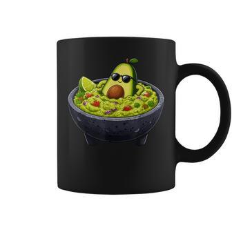 Aguacate Fresco En Guacamole Bowl Fiesta Mexicana Taza de café - Regaloses