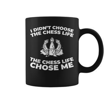 Ajedrez Jugador Chess Jaque Mate Tablero Ajedrez Taza de café - Regaloses