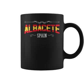 Albacete España Albacete Recuerdos De Albacete Cuello Taza de café - Regaloses
