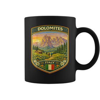 Alpes Italiennes Dolomites Italie Alpes Dolomitesoyage En Famille Tasse - Cadeauxyz