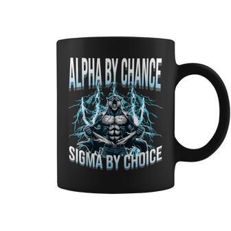 Alphaigma Meme Divertido De Hombre Loboergonzoso Taza de café - Regaloses