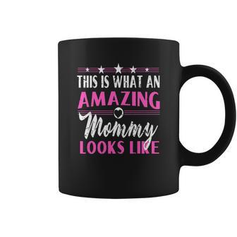 Amazing Mommy Looks Like Christmas Ideas For Mom Coffee Mug | Seseable UK