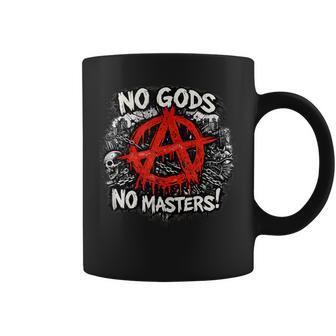 Anarquía Punk Rock Anarquistas In Mangas Taza de café - Regaloses