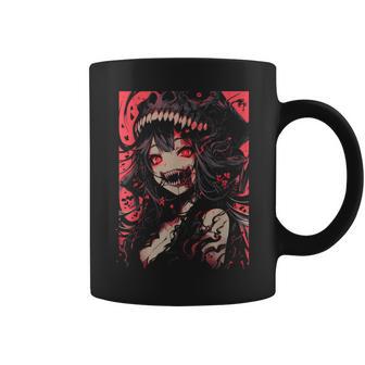 Anime Manga Terror Japón Japonés Kawaii Goth Zombie Taza de café - Regaloses