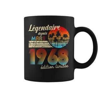 Anniversaire Nées En Légendaire Depuis Cadeau Mars 1968 Tasse - Cadeauxyz