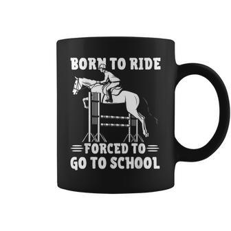 Arte De Carreras De Caballos Para Niños Y Niñas Amantes De Los Caballos Ecuestre Taza de café - Regaloses