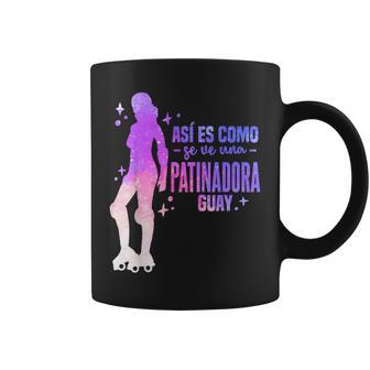 Artistico Patín Patinaje Patines De Ruedas Patinadora Taza de café - Regaloses