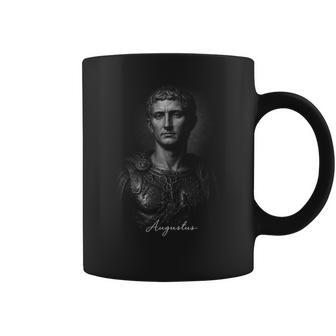 Augusto Emperador Romano Antigua Roma Retrato Taza de café - Regaloses
