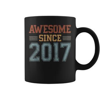 Awesome Since 2017 9Th Birthday 9 Year Old Boy Girl Coffee Mug - Monsterry UK