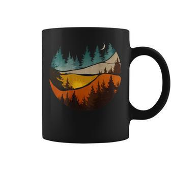 On Back Nature Mountains Adventure Outdoor Wilderness Coffee Mug - Thegiftio UK