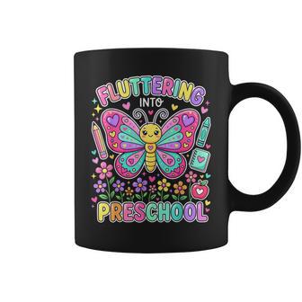 Back To School Fluttering Into Preschool Butterfly Cute Coffee Mug - Thegiftio UK
