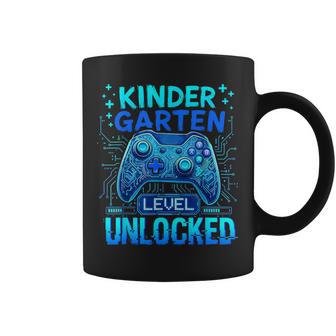 Back To School Kindergarten First Day Level Unlocked Gamer Coffee Mug - Thegiftio UK