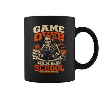 Back To School Kindergarten First Grade Skeleton Gaming Boys Coffee Mug - Thegiftio UK