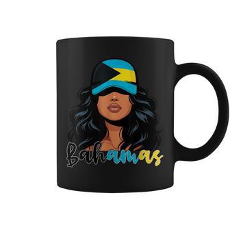 Bahamian Girl Bahamas Flag Proud Bahamian Women Coffee Mug - Thegiftio UK