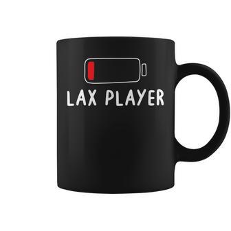 Baja Batería Lax Player Lacrosse Lax Team Humor Taza de café - Regaloses
