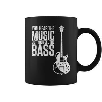 Bajista Músico Instrumento Musical Bajo In Mangas Taza de café - Regaloses