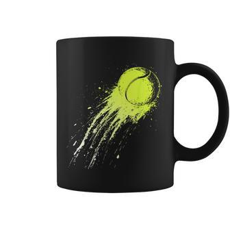 Balle De Tennis Rétro Pour Amateur De Tennis Tasse - Cadeauxyz