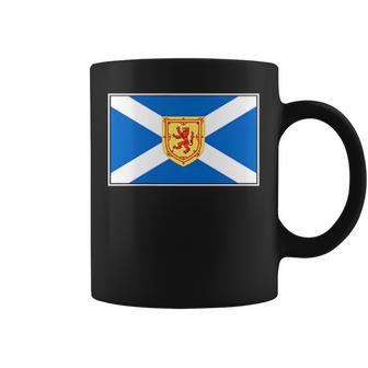 Bandera De Escociaaltire Y León Rampant Escocia Taza de café - Regaloses