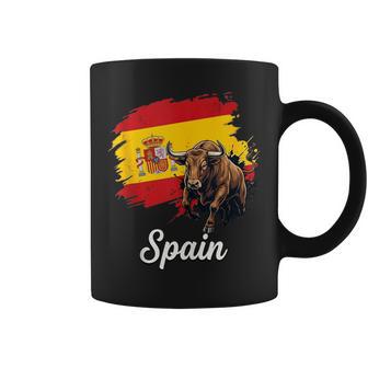 Bandera De Toro De España Diseño Del Orgullo Nacional Español In Mangas Taza de café - Regaloses