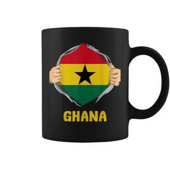 Bandera Orgullosa De Ghana Para Hombres Es Jóvenes Taza de café - Regaloses