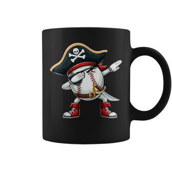 Baseball Pirate Dabbing Halloween Coffee Mug | Seseable UK