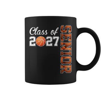 Basketball Senior Class Of 2027 Graduation Team Coffee Mug - Thegiftio UK