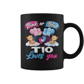 Bears Pink Or Blue Tio Loves You Gender Reveal Coffee Mug - Thegiftio UK
