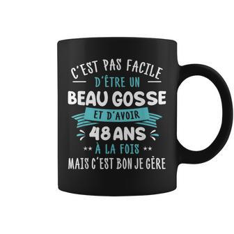 Beau Gosse Idée Cadeau Drôle Homme 48 Ans Fête Anniversaire Tasse - Cadeauxyz
