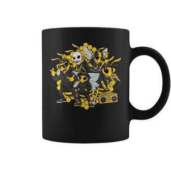 Bees Hip Hop Old School Rap Music Lover Kids Coffee Mug - Thegiftio UK
