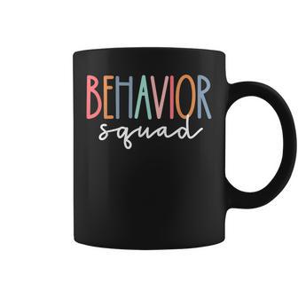 Behavior Squad School Counselor Sped Teacher Kids Coffee Mug - Thegiftio UK