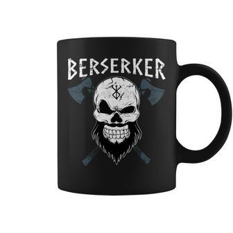 Berserker Ikinga Con Hachasikingas Manga Larga Taza de café - Regaloses