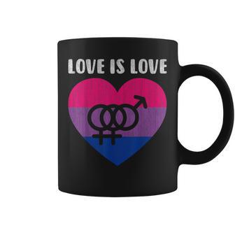 Bisexuellesymbol Mit Herz Liebe Ist Liebe Tassen - Geschenkecke