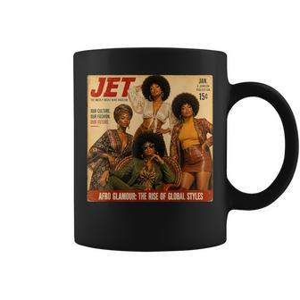 Black Is Beautiful Afro Glamour Melanin Queen Fashion Coffee Mug - Thegiftio UK