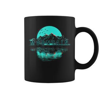 Bonita Obra De Arte De Montaña Ideal Para Exploradores De La Naturaleza Taza de café - Regaloses
